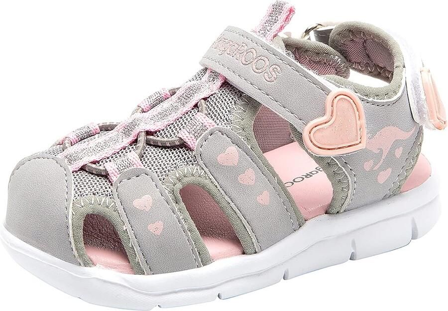 Kindersandalen Zomerschoenen Buitenspelen Zomer Beschermde Tenen Tweekleurig