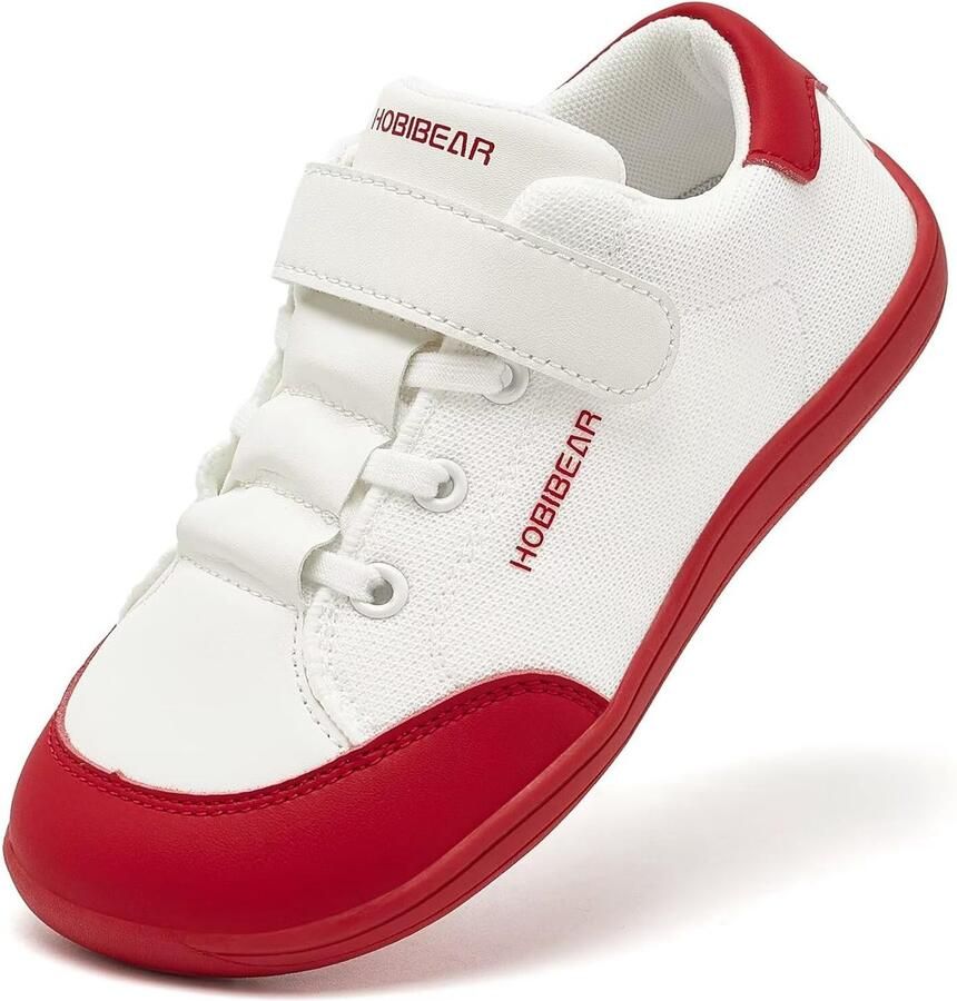 Kinderschoenen Blotevoeten Leer Brede Minimalistische Wandelschoenen Comfortabel Lichtgewicht