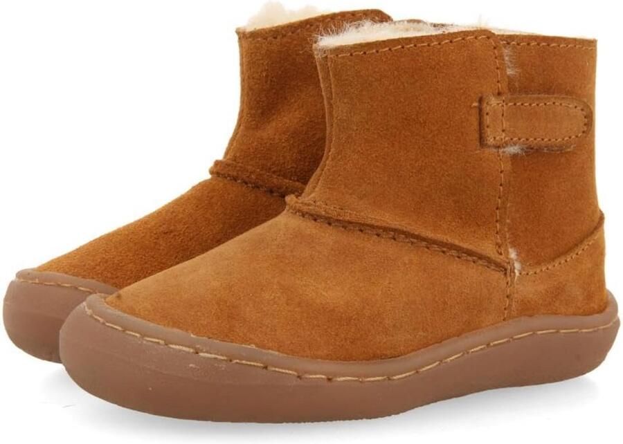 Kinderschoenen Jongens Blotevoeten Laarzen Leer Flexibele Zolen