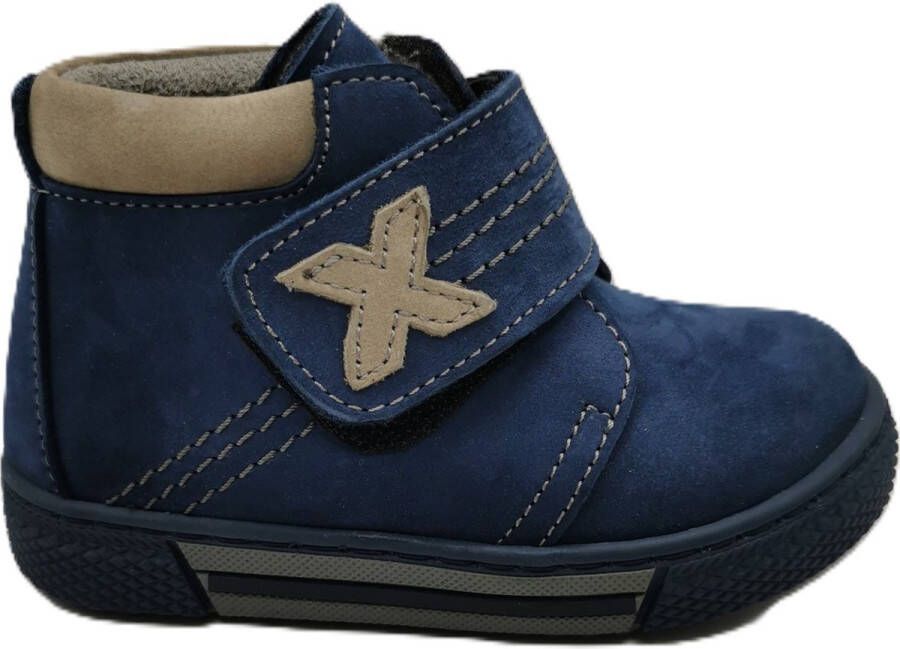 MadamPaola Kinderschoenen jongens Kinderschoenen Klittenband Blauw