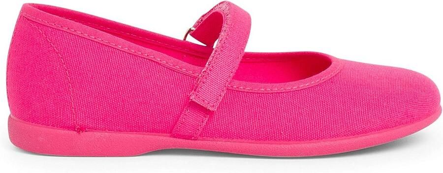 Kinderschoenen Meisjes Stoffen Instappers met Klittenband voor Lente en Zomer