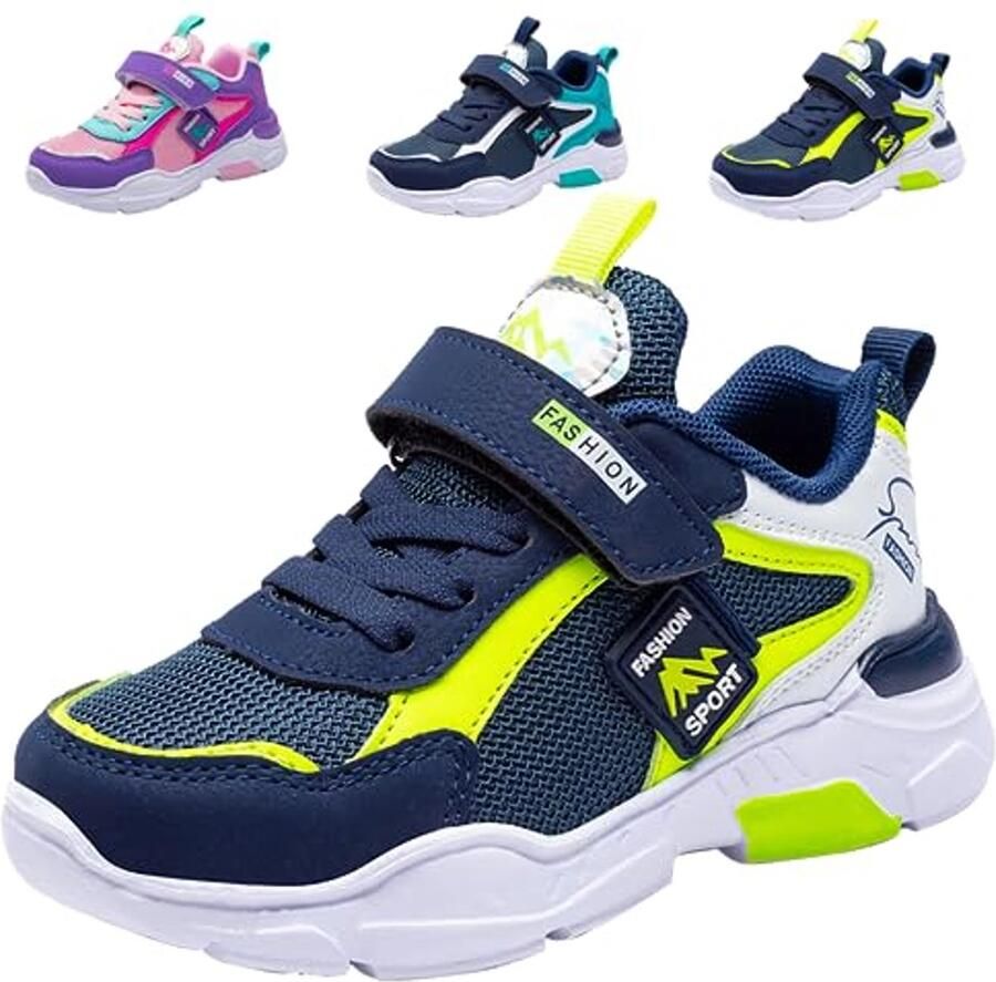 Kinderschoenen voor en Ade d Licht en Antislip Sportschoenen