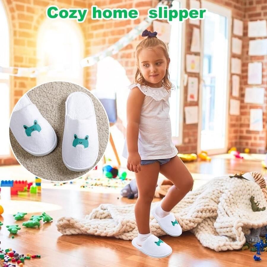 Comfortabele Reisschoenen voor Kinderen Antislip Slippers met Dikke Zool Ideaal voor Thuis en Vakantie