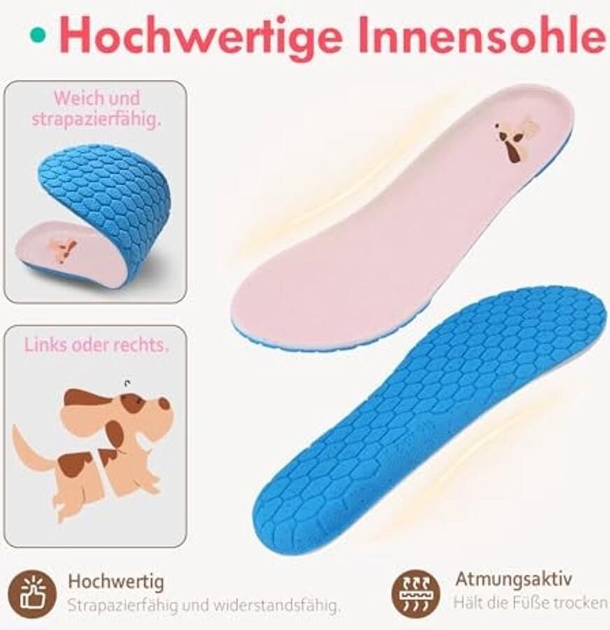 Kinderslippers Ademend en Antislip Blauw Haai