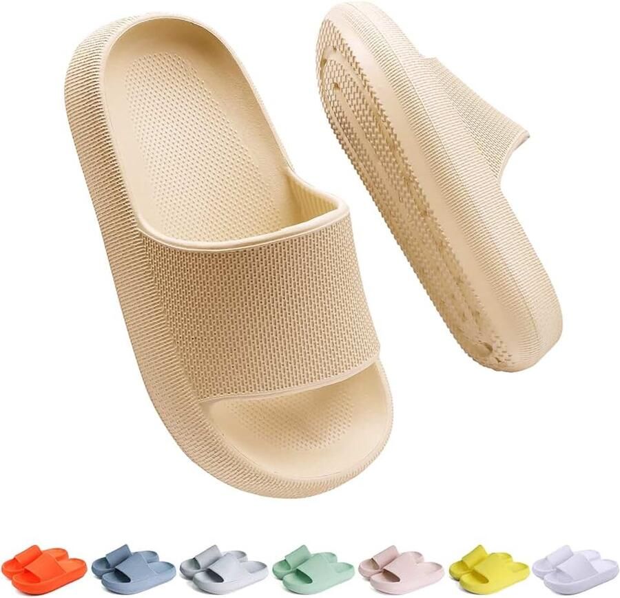 Kinderslippers badslippers Cozy Slides Clouds slippers Originele EVA zachte dikke zool antislip zwembad strand badschoenen 29-37