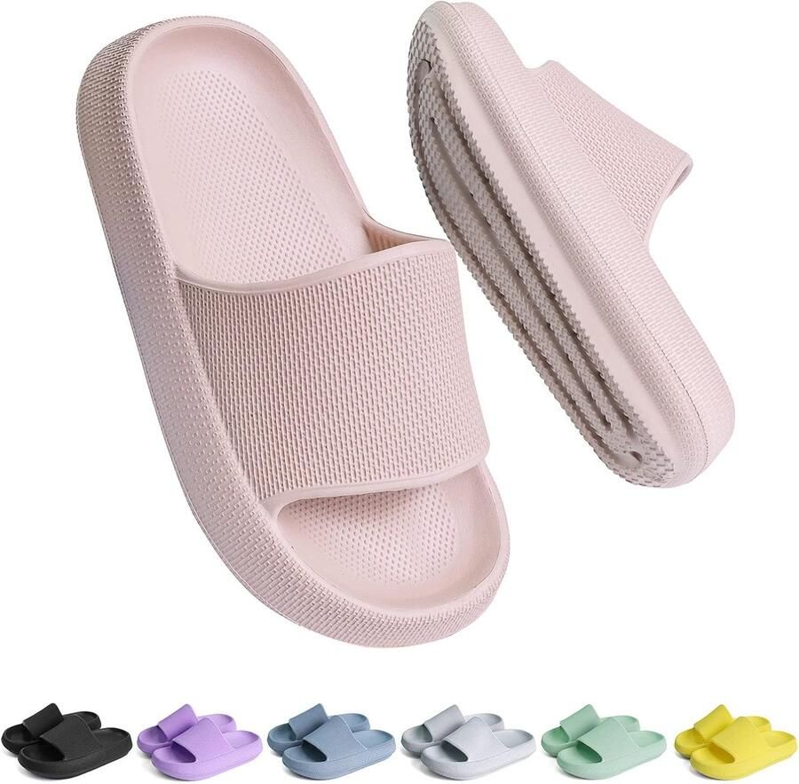 Kinderslippers badslippers Cozy Slides Clouds slippers Originele EVA zachte dikke zool antislip zwembad strand badschoenen 29-37