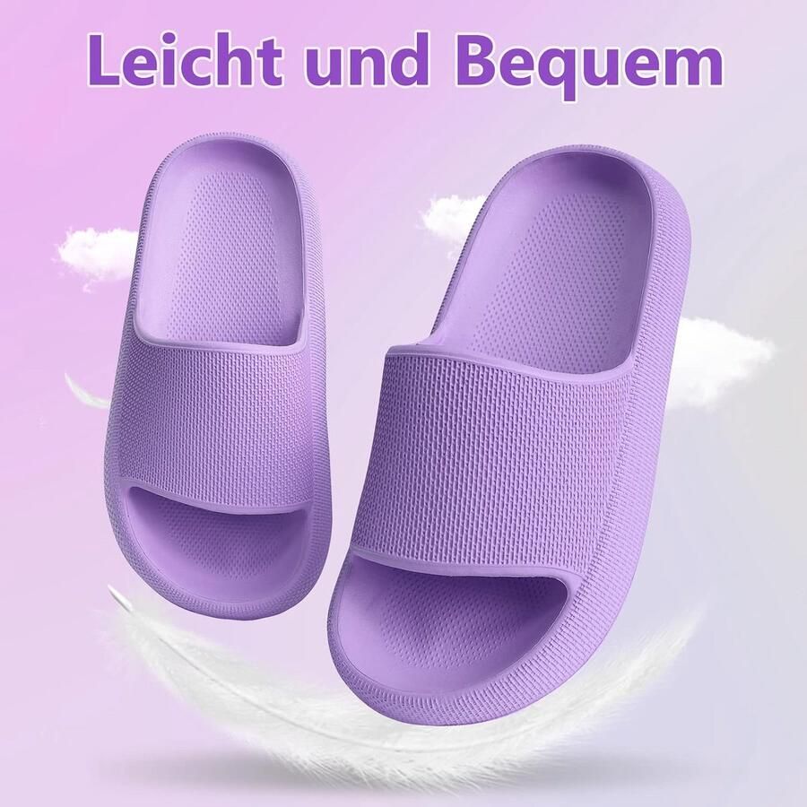 Kinderslippers badslippers Cozy Slides Clouds slippers Originele EVA zachte dikke zool antislip zwembad strand badschoenen 29-37