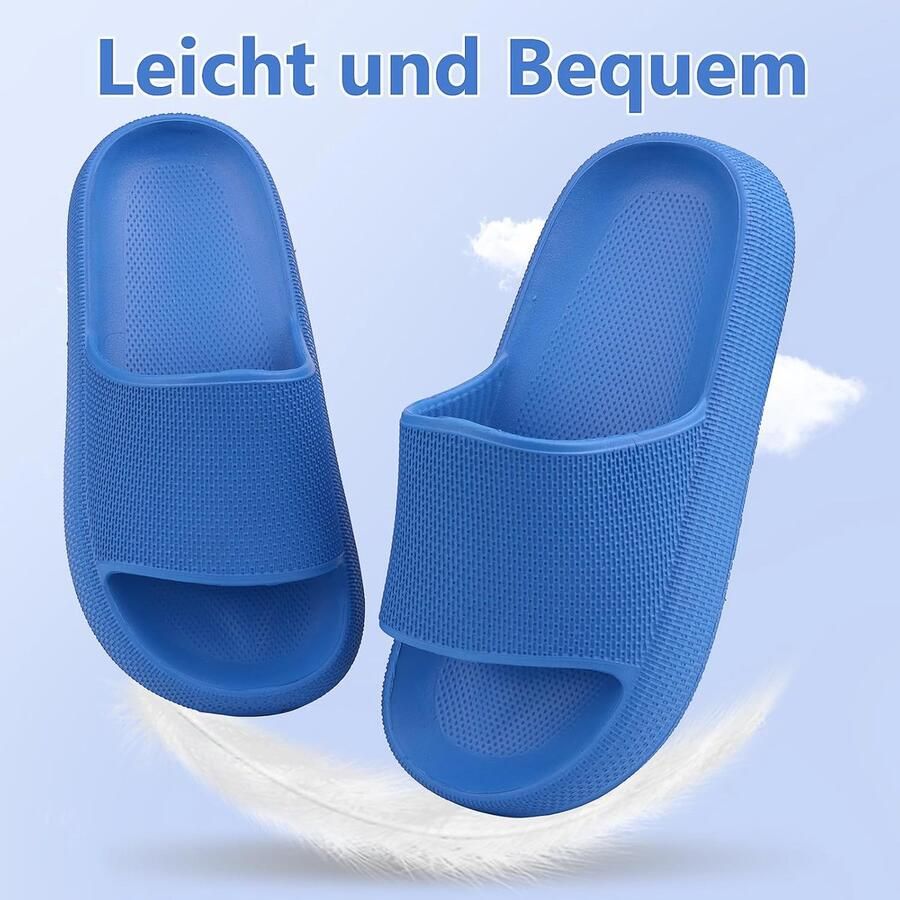 Kinderslippers badslippers Cozy Slides Clouds slippers Originele EVA zachte dikke zool antislip zwembad strand badschoenen 29-37