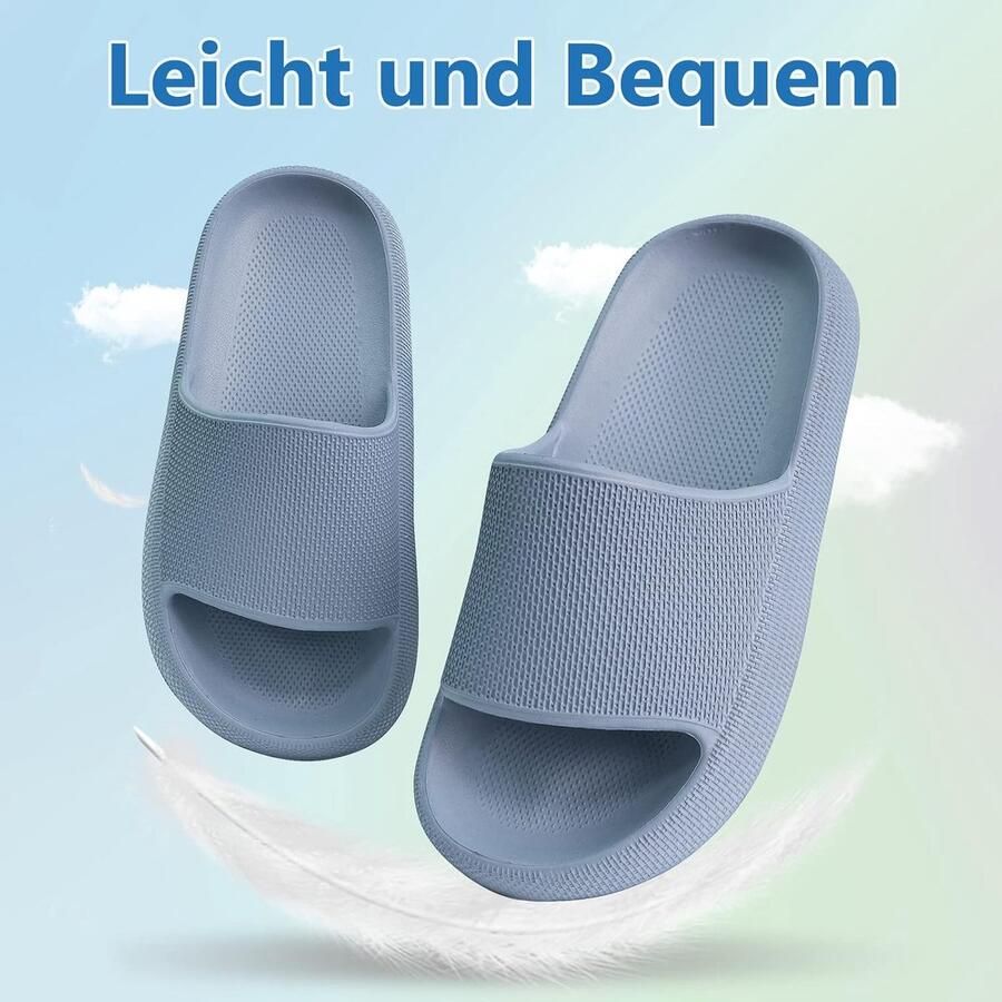 Kinderslippers badslippers Cozy Slides Clouds slippers Originele EVA zachte dikke zool antislip zwembad strand badschoenen 29-37