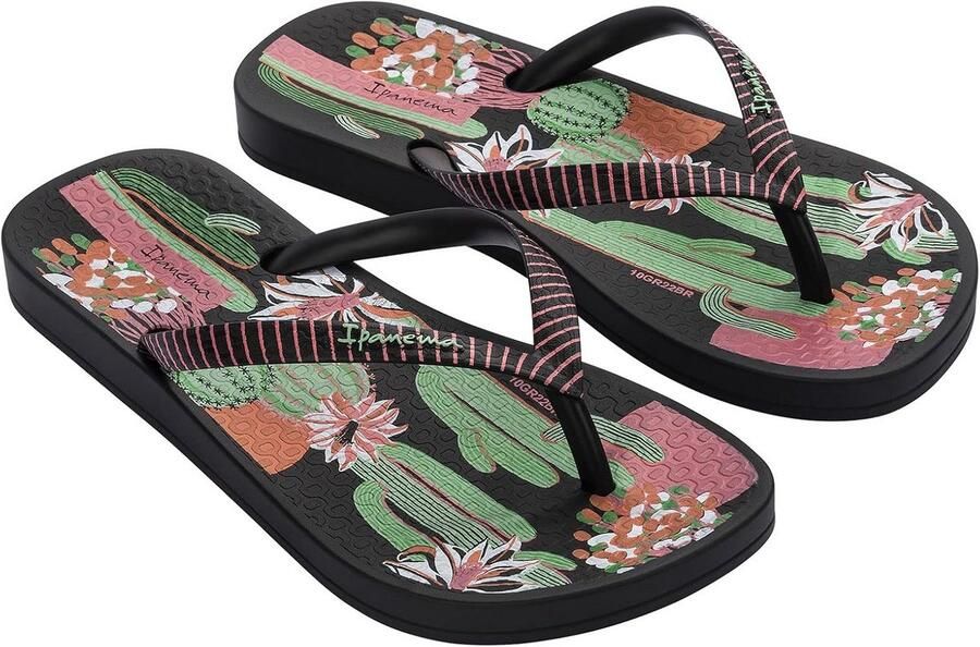Kinderslippers Meisjes Cactusprint Anatomische Zool Zomer