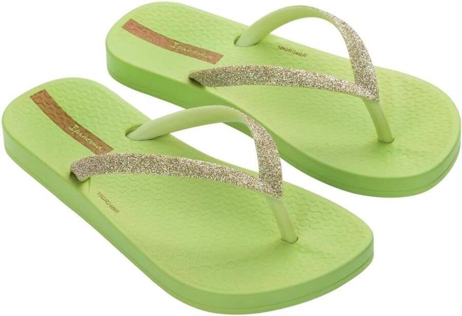 Kinderslippers Meisjes Teenslippers Met Glanzende Bandjes