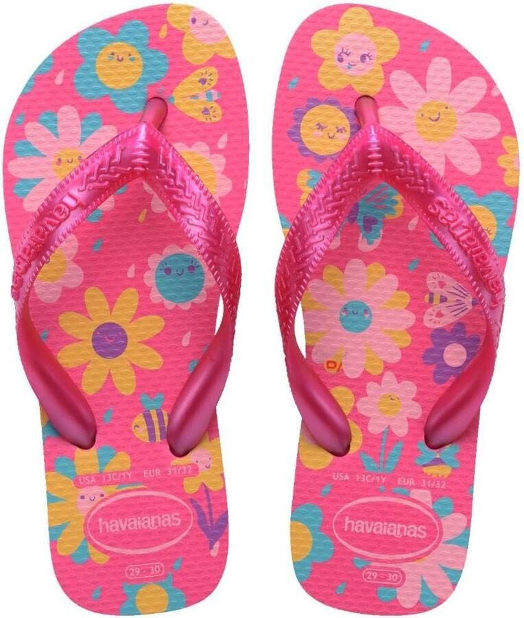 Kinderslippers met bloemenprint voor meisjes