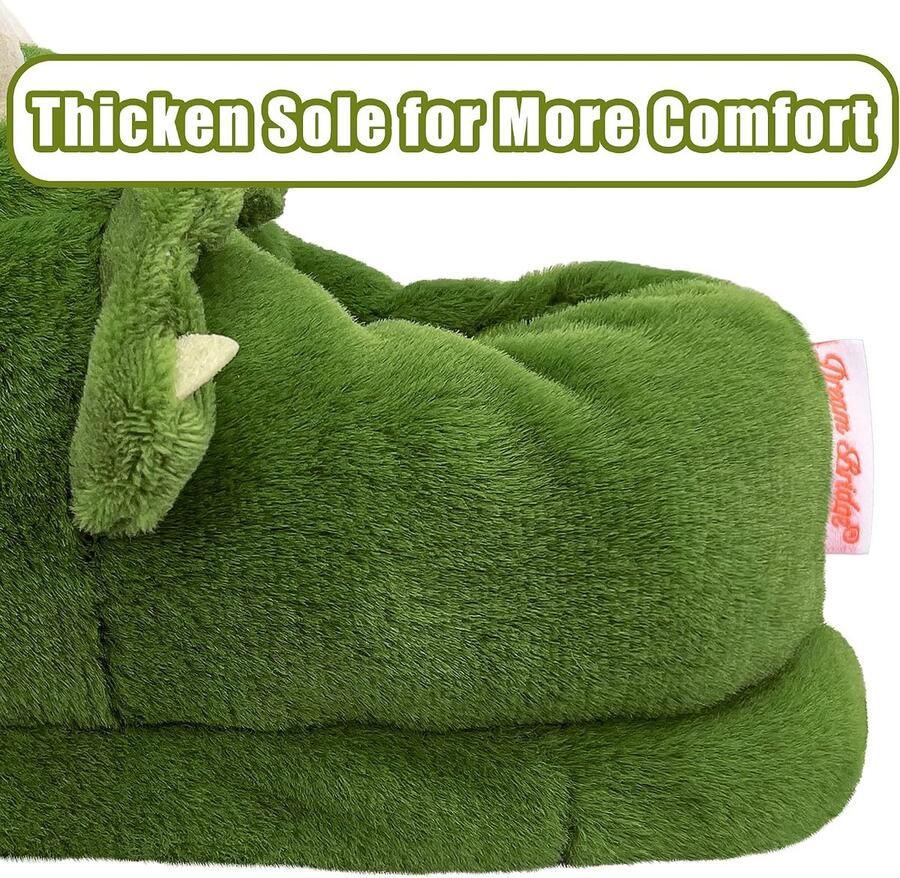 Kinderslippers van pluche voor en Kleurrijke eenhoorn