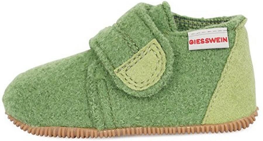 Kindersloffen voor kinderen Vilten pantoffels met rubberen zool en klittenbandsluiting