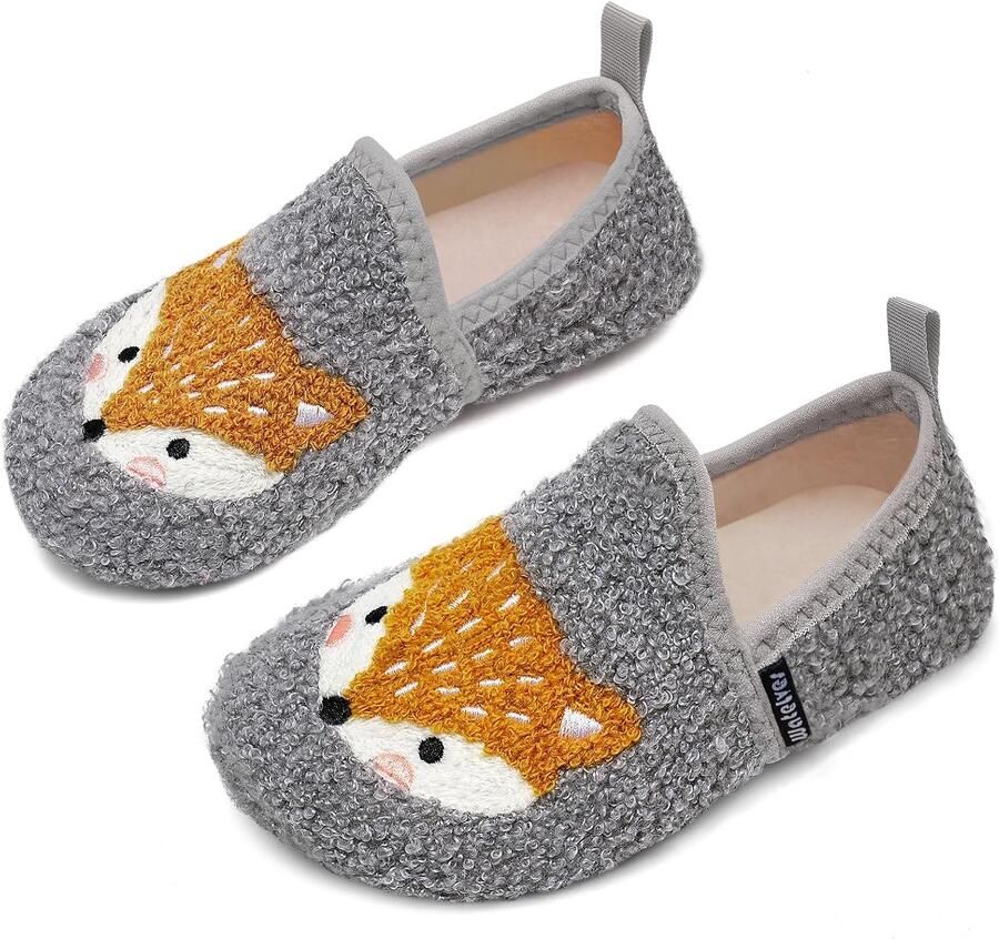 Kinderslofjes met Antislipzool Warm & Comfortabel