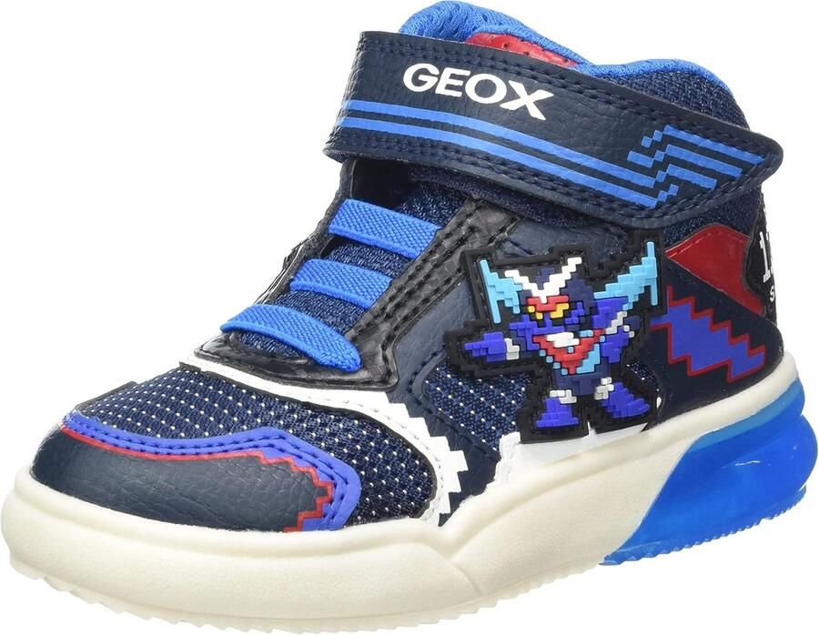 Kindersneakers Jongen Met Lichtjes in Zool Ademend & Verstelbaar