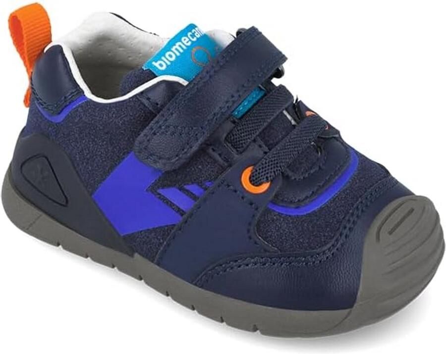 Kindersneakers Jongens Marineblauw met Klittenband