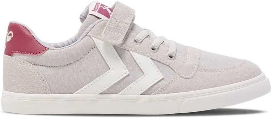 Kindersneakers Laag Slim Canvas Suède Rubberen Zool Unisex