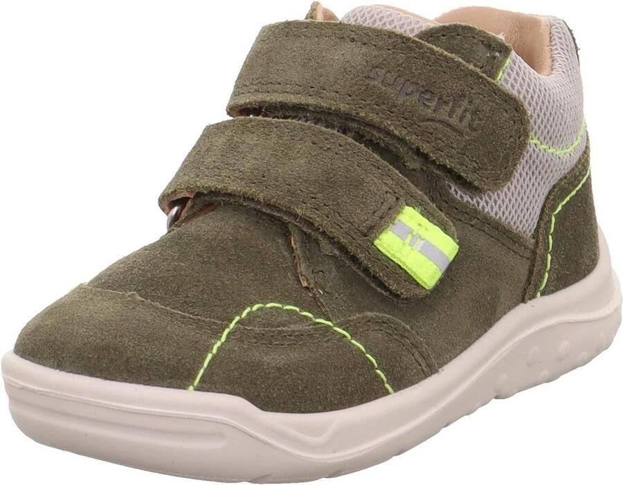 Kindersneakers Loopschoenen Eerste Stapjes Hoog Loopcomfort Blauw