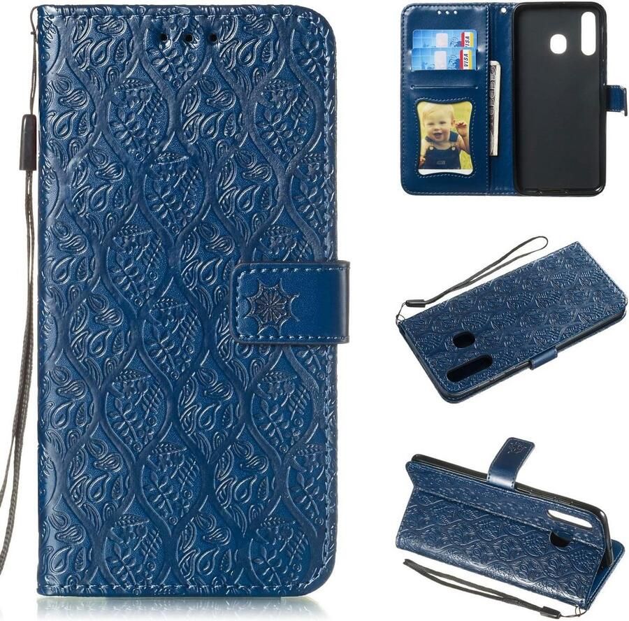 Kindersneakers Meisjes Camouflage Suède & Kunstleer met Klittenband