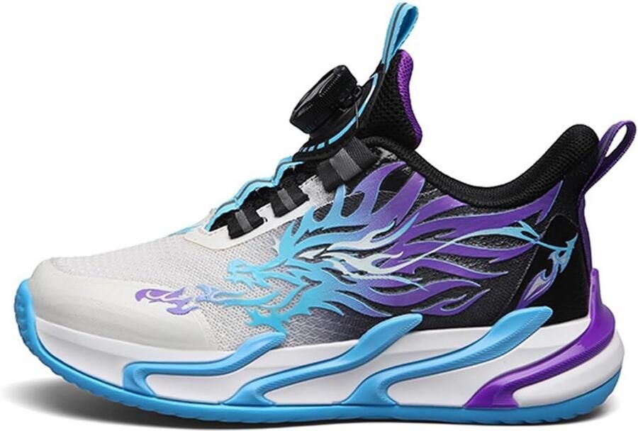 Kindersneakers met Draken- en Tijgermotief Sportieve & Comfortabele Loopschoenen