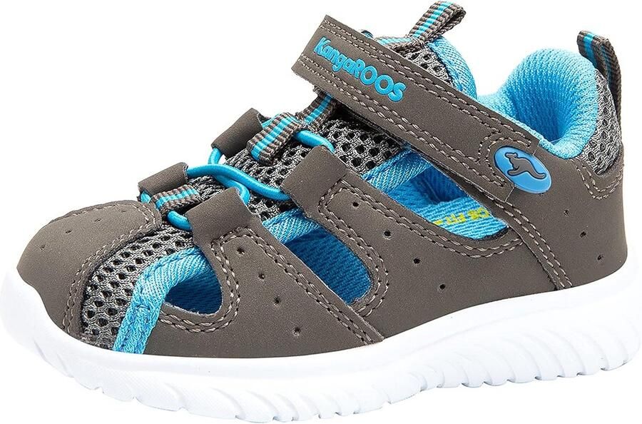 Kindersneakers Zomer Sportief Met Gesloten Neus en Stevige Hak voor en