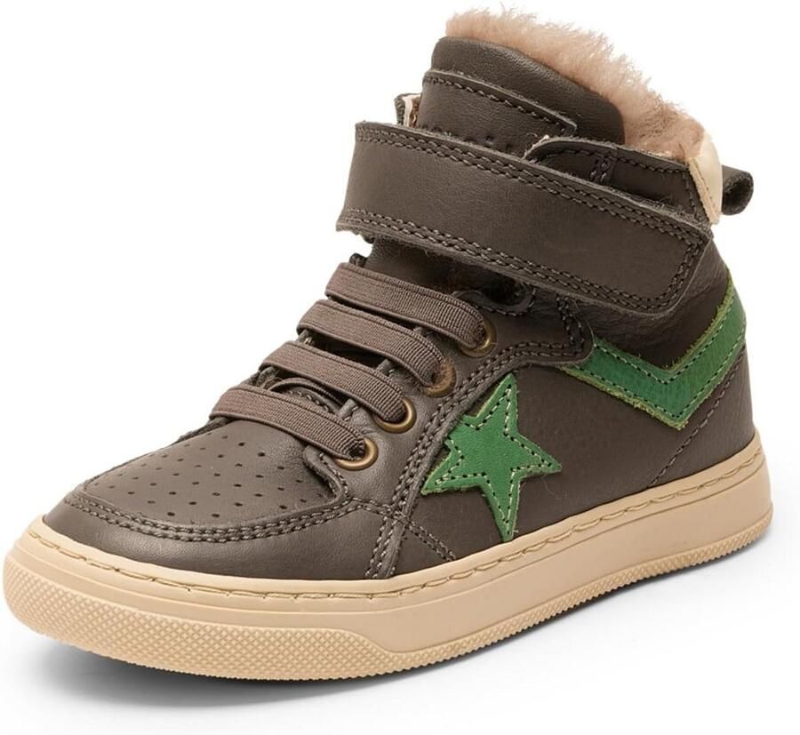 Kindersneakers met Lamsvacht Voering Warme en Flexibele Jogging- of Sportschoen voor en