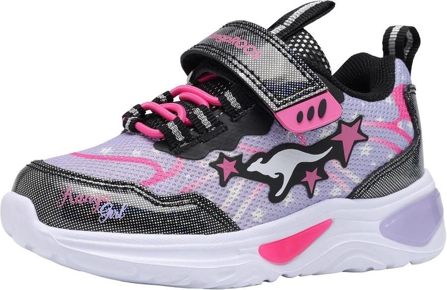 Kindersneakers met LED Verlichting en Klittenband voor Meisjes