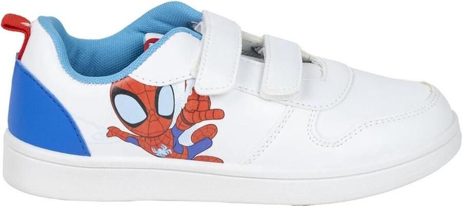 Kindersneakers met Spiderman-thema voor Jongens PVC Zool