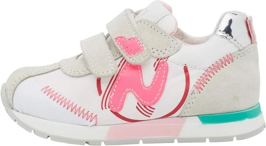 Kindersneakers met Suède Nylon en Klittenbandsluiting