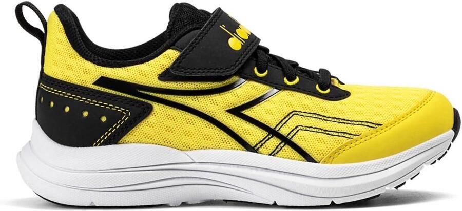 Kindersneakers Zwart Roze Duurzaam Synthetisch Leer Sportschoenen Meisjes