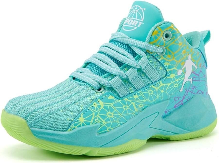 Kindersport Schoenen Ade d Lichtgewicht Basketbalschoenen voor Rennen en Spelen