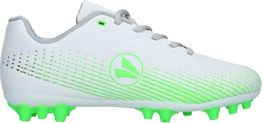 Kindervoetbalschoenen AG Grijs Duurzame Kunstgras Voetbalschoen voor en