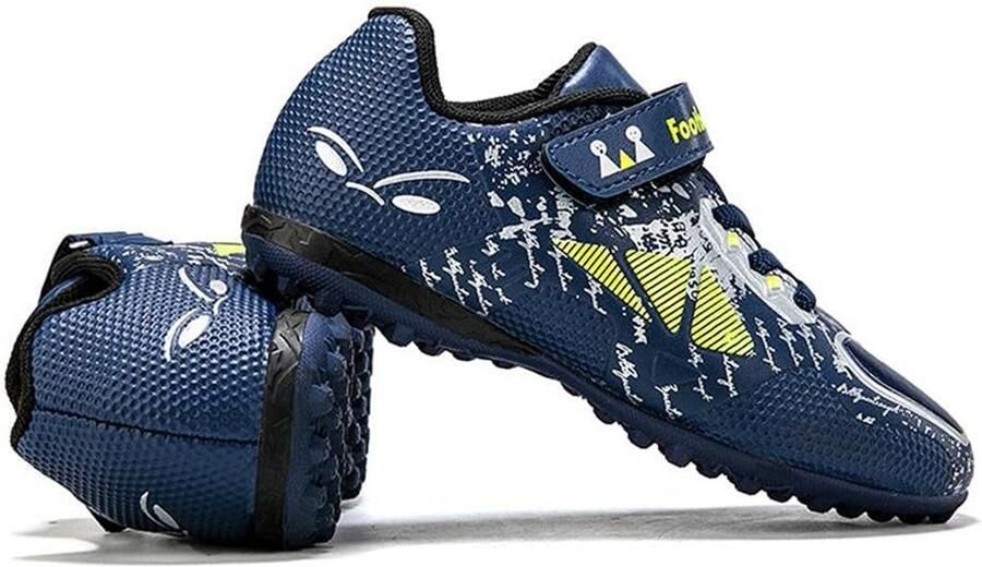 Kindervoetbalschoenen Lichtgewicht Antislip Trainingsschoenen Kunstgras