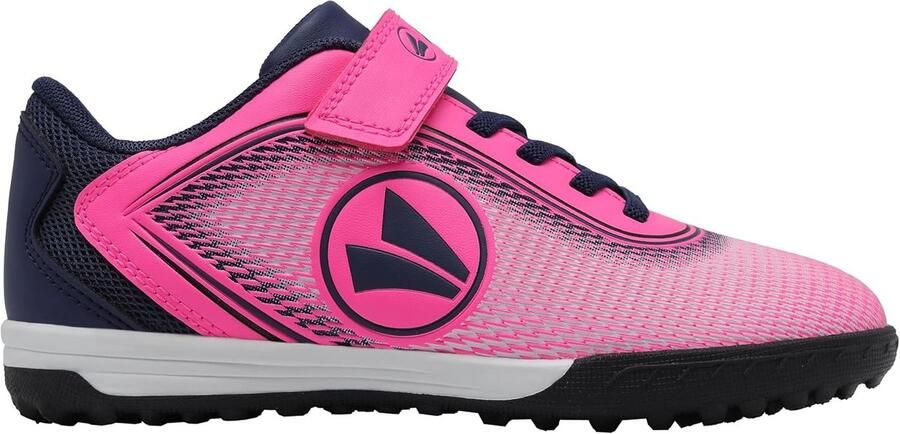Kindervoetbalschoenen Sport schoenen Voetbal spelen Flexibel bovenwerk 30 EU Roze blauw