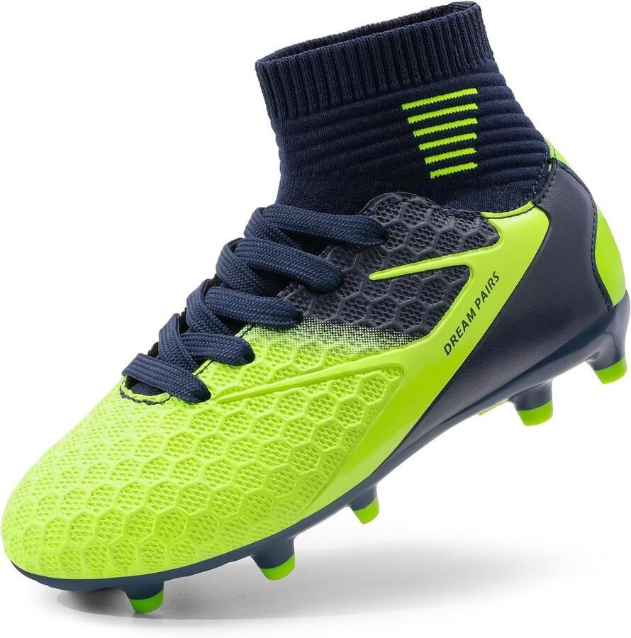 Kindervoetbalschoenen voor en