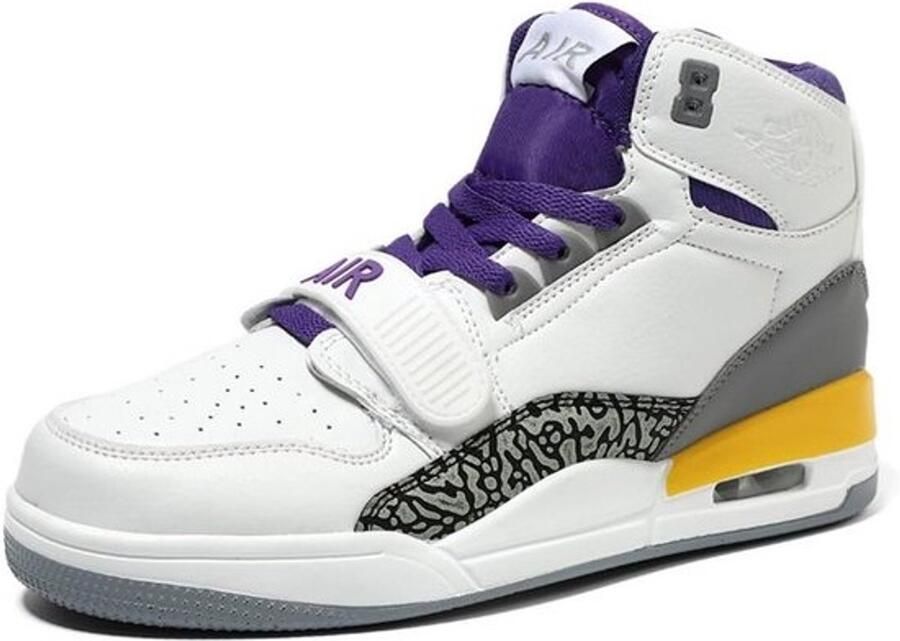 Klassieke Basketbalschoenen voor en Rubberen Zool voor Sport en Vrije Tijd