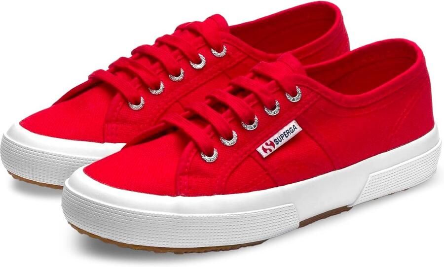 Klassieke Canvas Sneakers met Vetersluiting voor Volwassenen