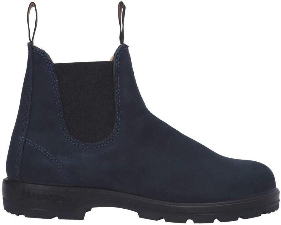 Klassieke Chelsea Boots Heren Enkelhoge Laarzen Navy