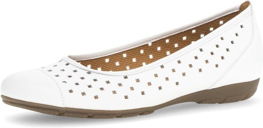 Klassieke Dames Ballerina Platte Schoenen Comfortabel Leer