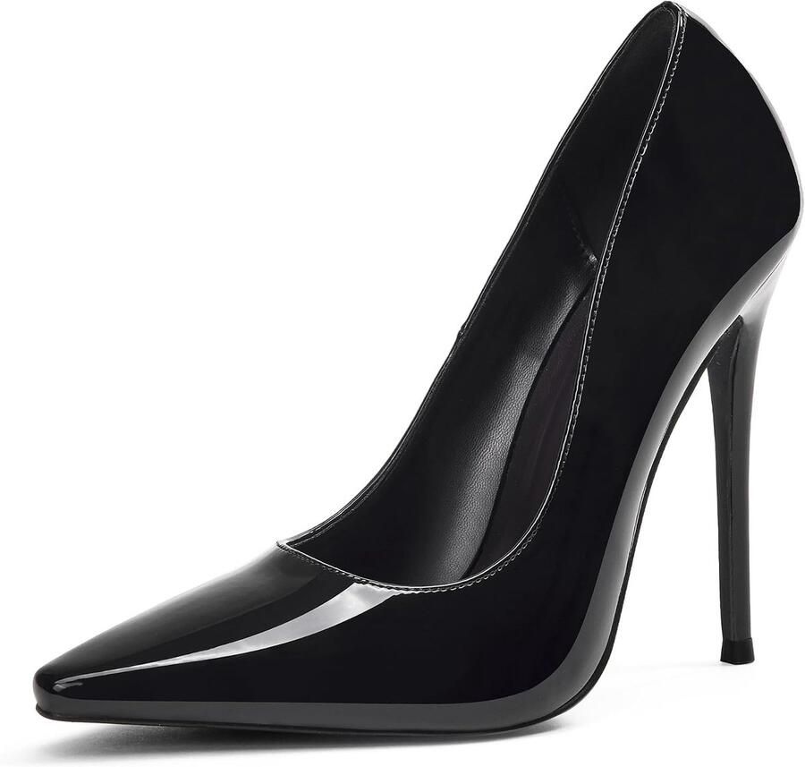 Klassieke damesschoenen hak vierkant kant gesloten stiletto slip-on hoge hakken comfortabele schoenen dagelijks feest werk