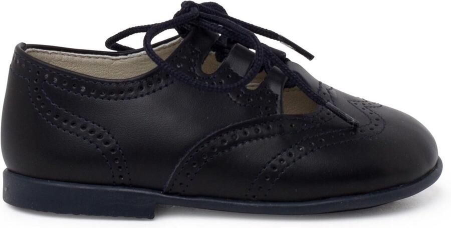 Klassieke Engelse Leren Schoenen voor en Comfortabele Veterschoen