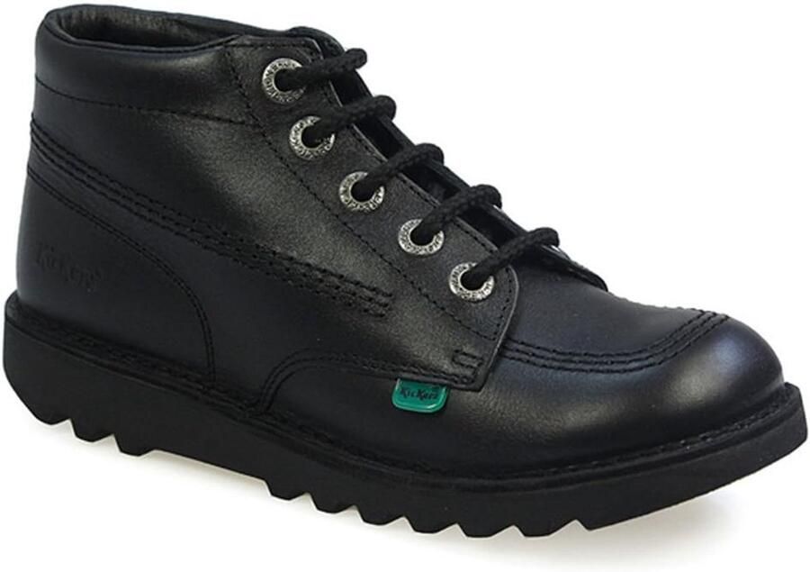 Klassieke Enkellaarzen voor Kinderen Unisex Zwart Duurzaam en Comfortabel