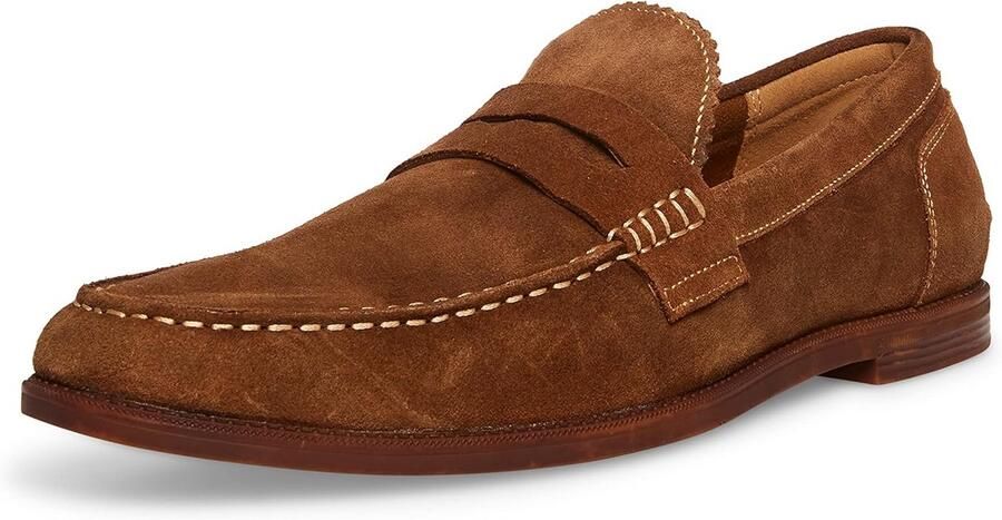 Klassieke Heren Penny Loafer Tabsak Kleur Stijlvolle Comfortabele Instapschoen