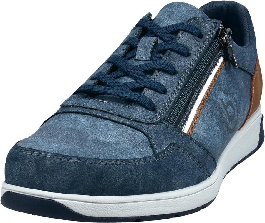 Heren Sneaker Klassiek met Rits-element en Logo - Foto 1