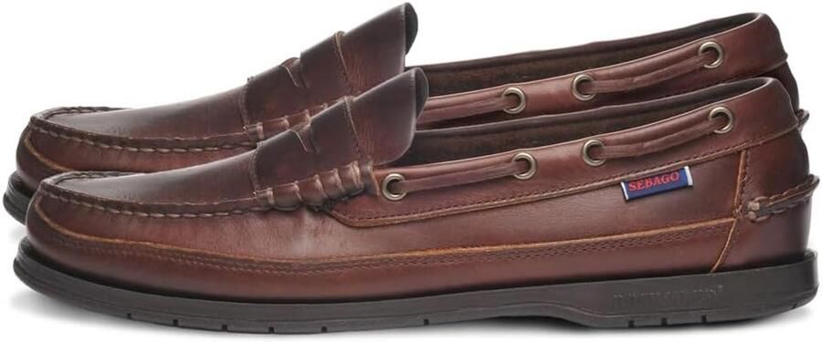 Klassieke herenschoenen voor in de zomer en op de boot