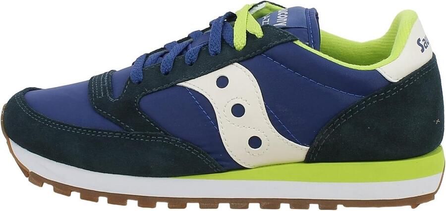 Klassieke lage sneakers voor en in grijs en blauw