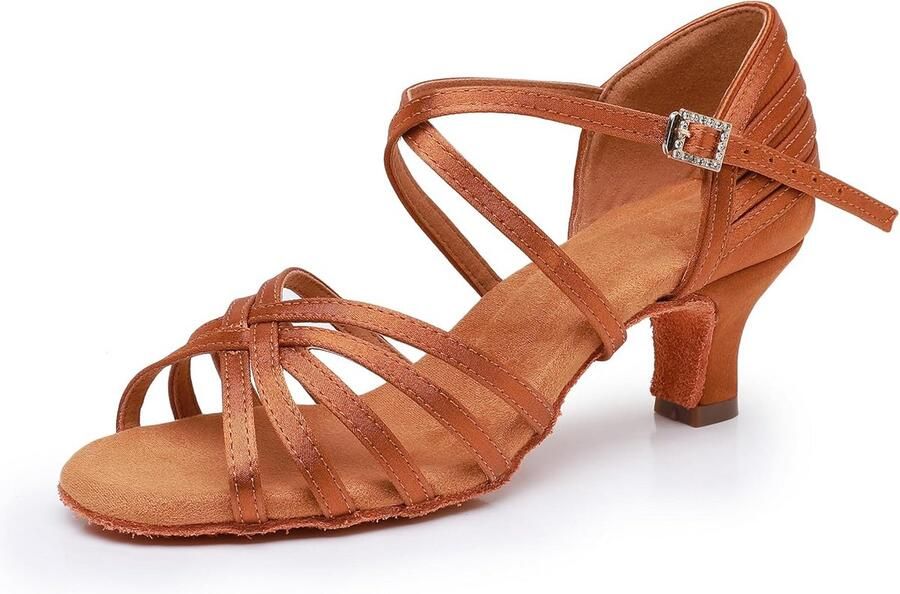 Klassieke Latin Dansschoenen voor Dames Professioneel voor Salsa Ballroom en Fitness