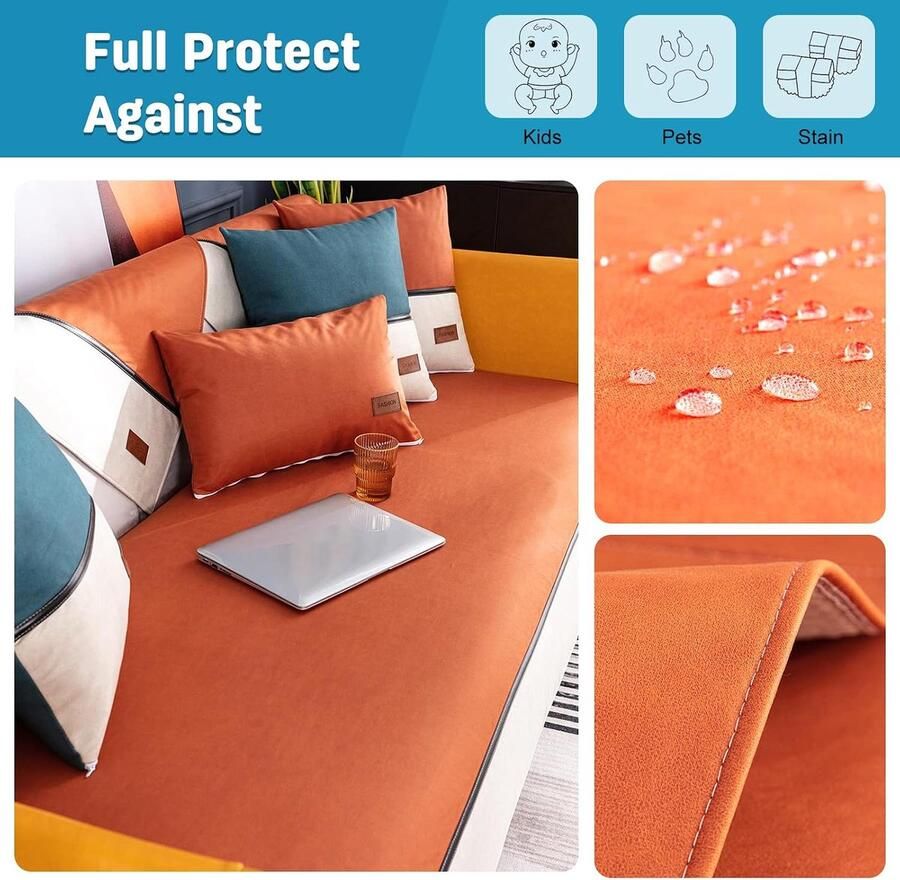 Kleur sofa cover anti-fouling vier seizoenen Waterdichte Sofa