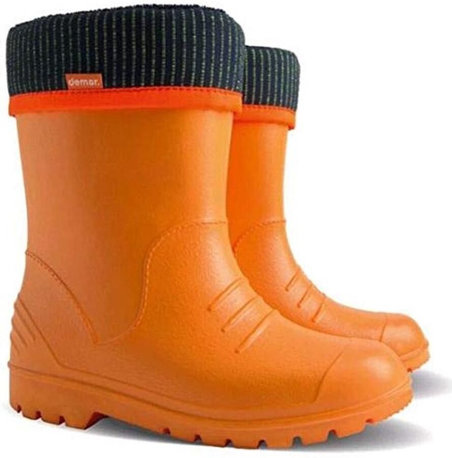 Kleurige Kinder Rubberlaarzen met Binnenschoen Lichte Thermolaarzen voor Kids